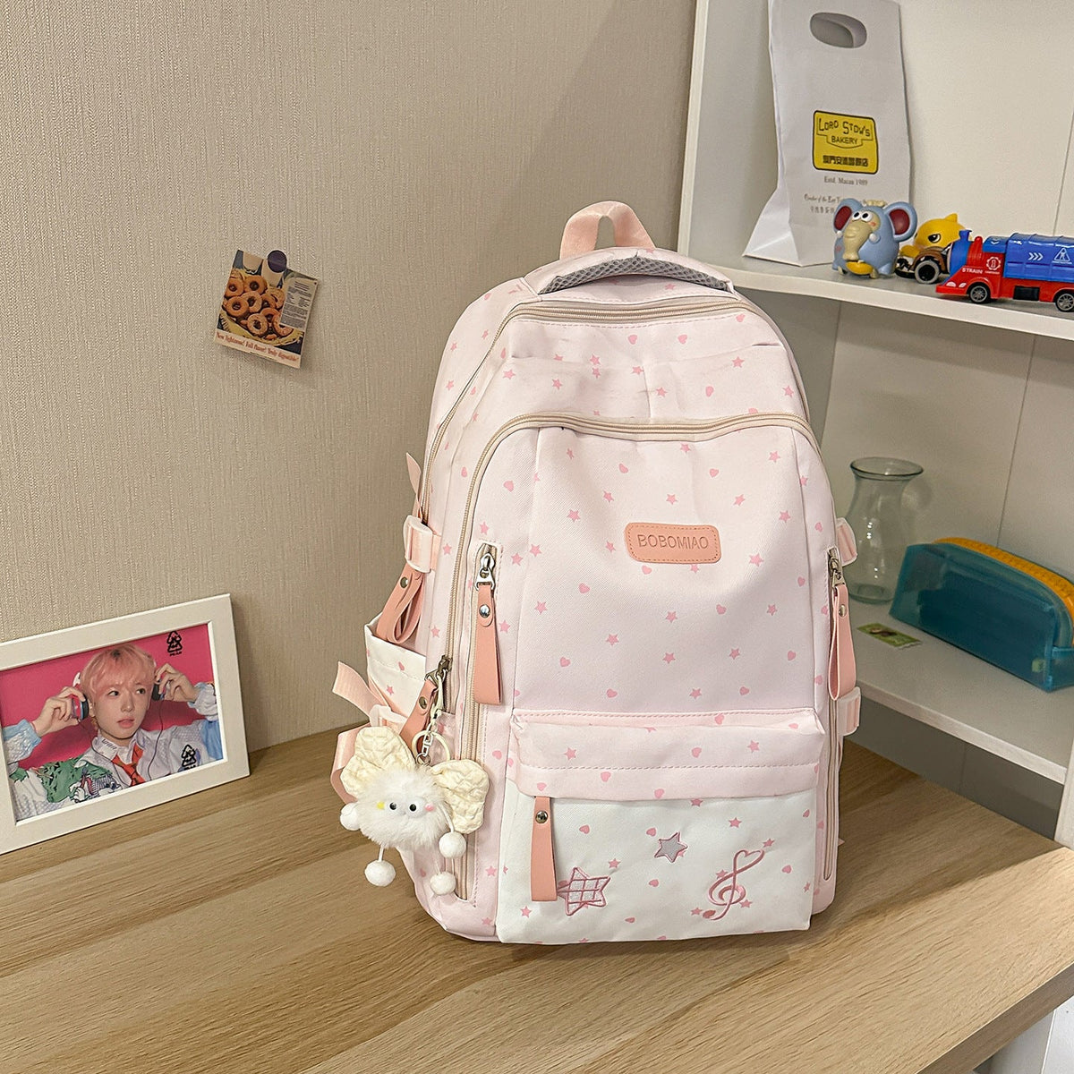 Cute Character-Designed Backpack LoungeYard 1791205606 — product view 6