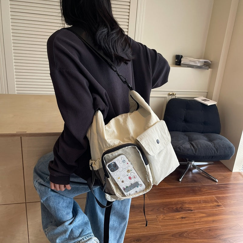 Multifunctional Casual Crossbody Backpack LoungeYard — product view 2