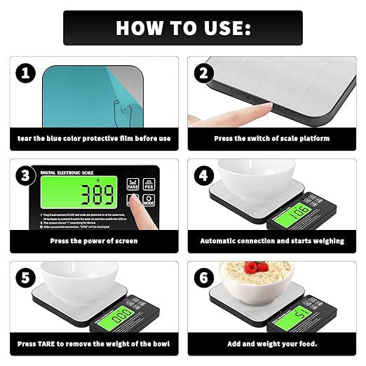 Digital Food Measuring Scale — product view 4