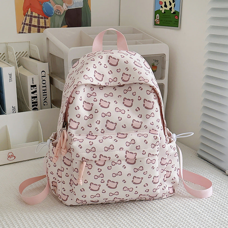 Cute Printed Backpack LoungeYard — product view 6