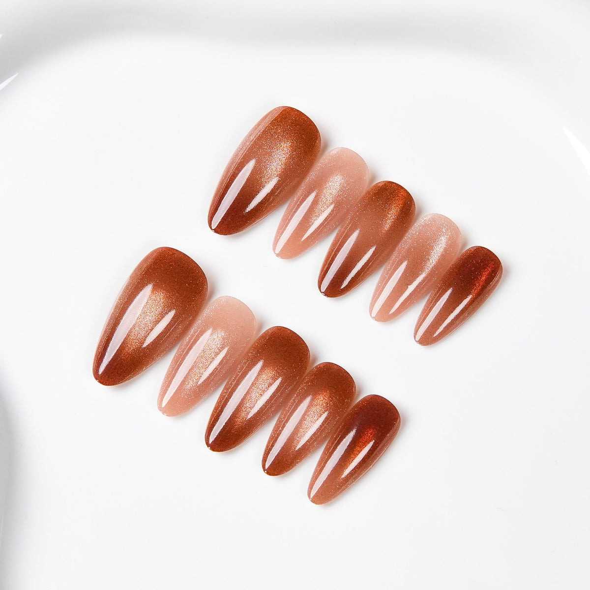 Glossy Gradient Press-On Nails — product view 6