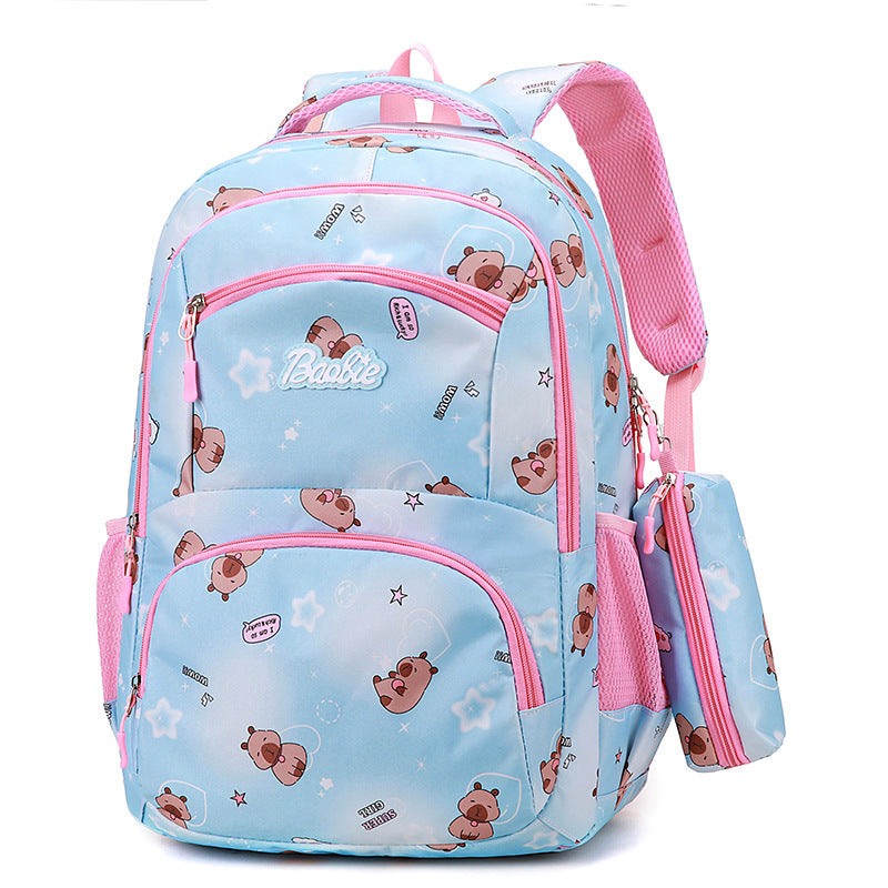 Cute Cartoon-Themed School Backpack — product view 3