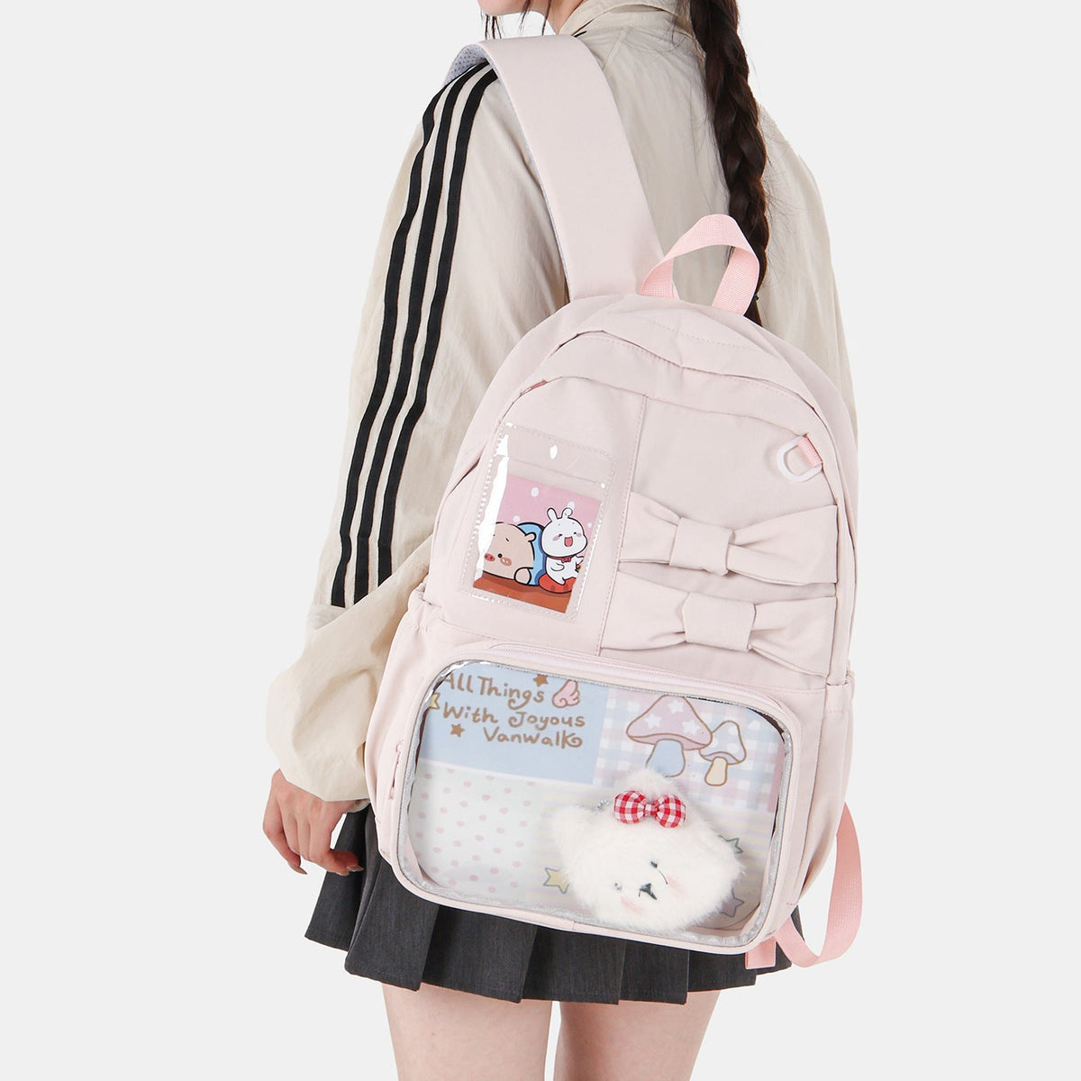 Playful Cartoon-Themed Backpack LoungeYard 1791205506 — product view 1