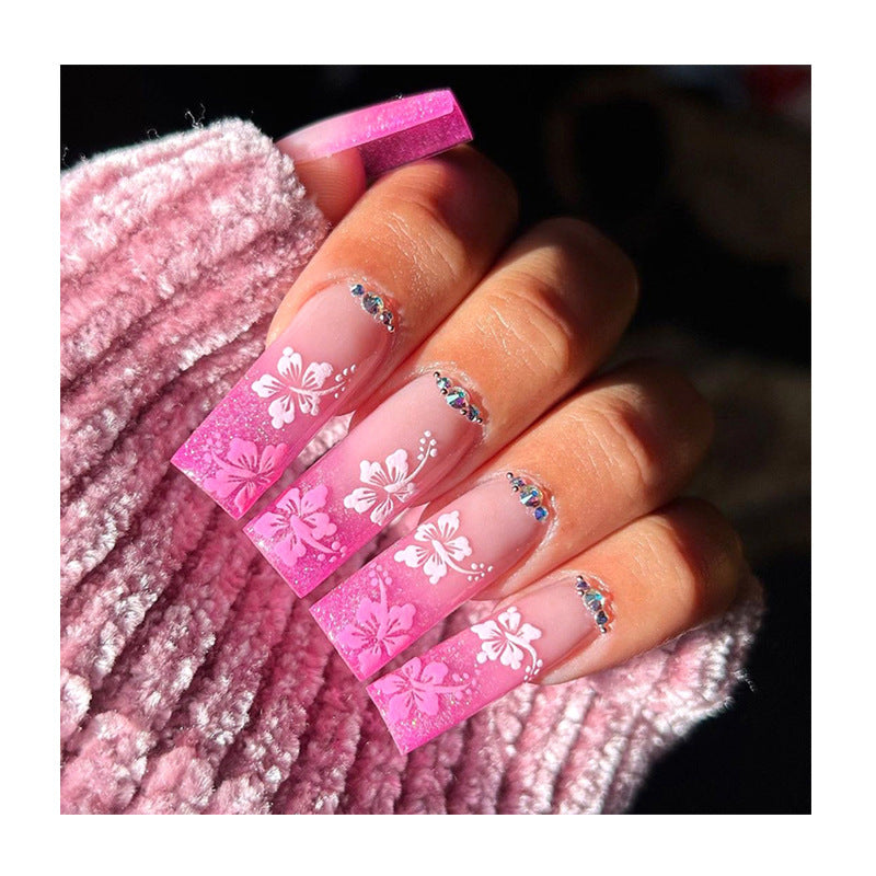 Decorative Floral Nail Extensions — product view 4