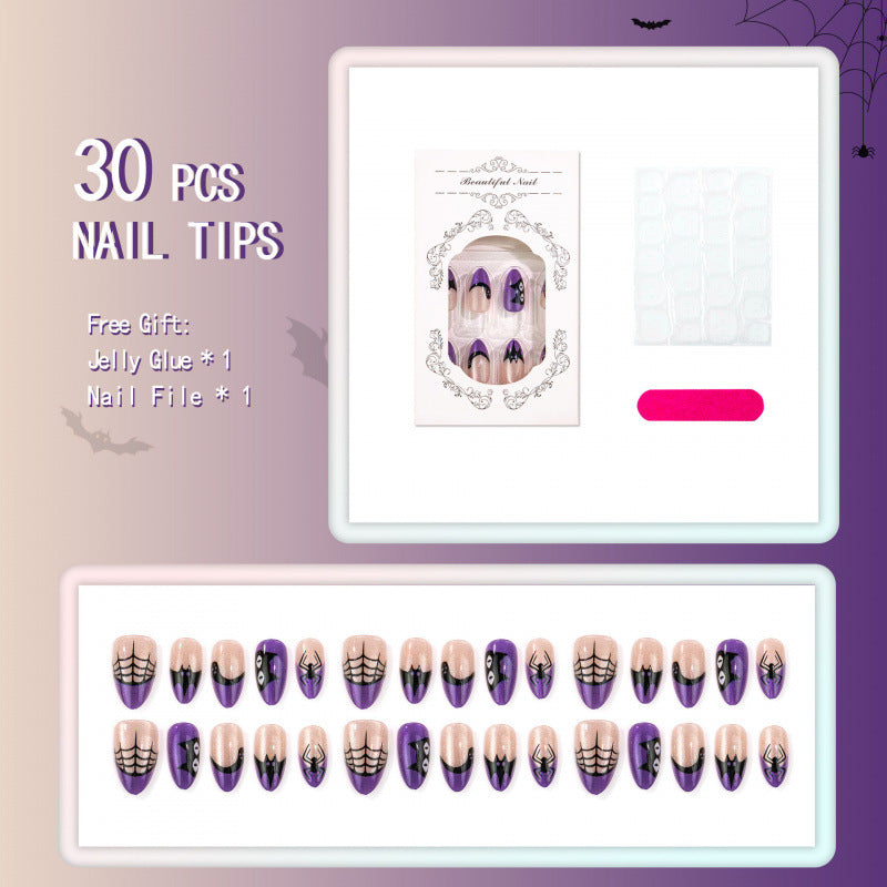 Halloween-Themed Press-On Nail Art Kit — product view 4