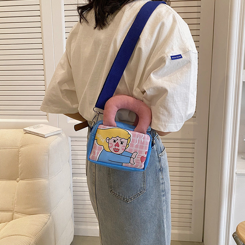 Fun Cartoon Character Shoulder Bag — product view 5