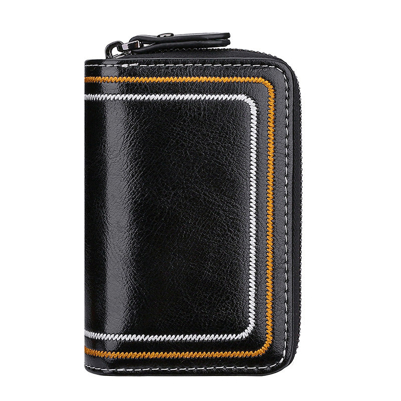 Multi-Functional Leather Zippered Wallet — product view 2