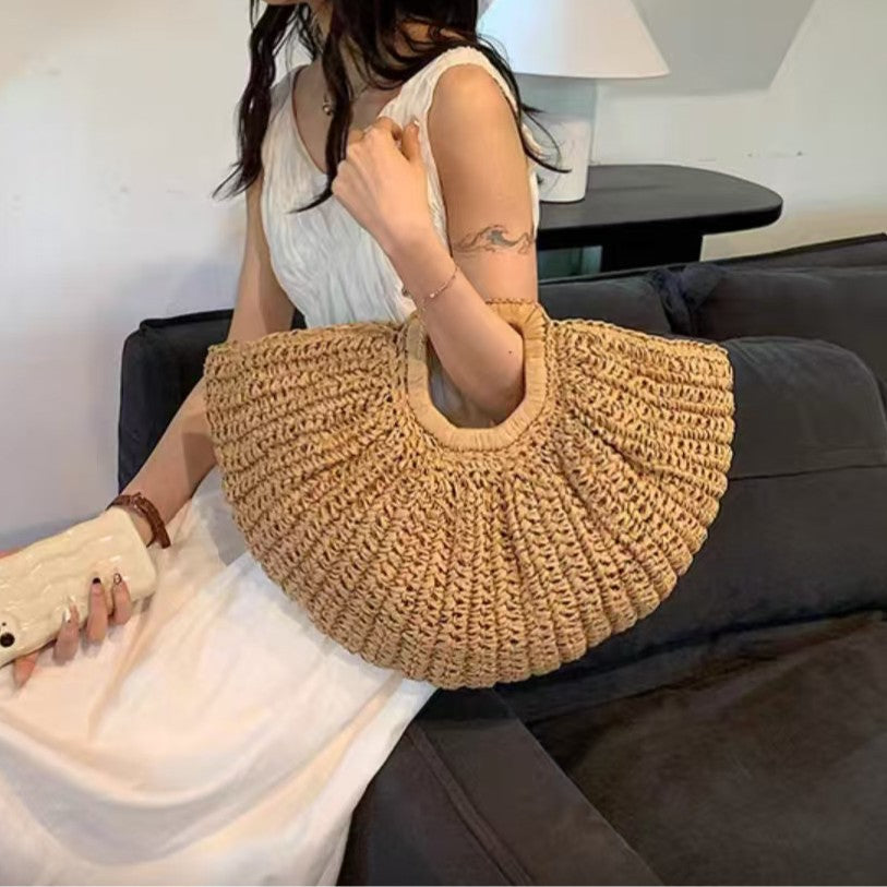 Handbag with Unique Fold Structure LoungeYard — product view 1