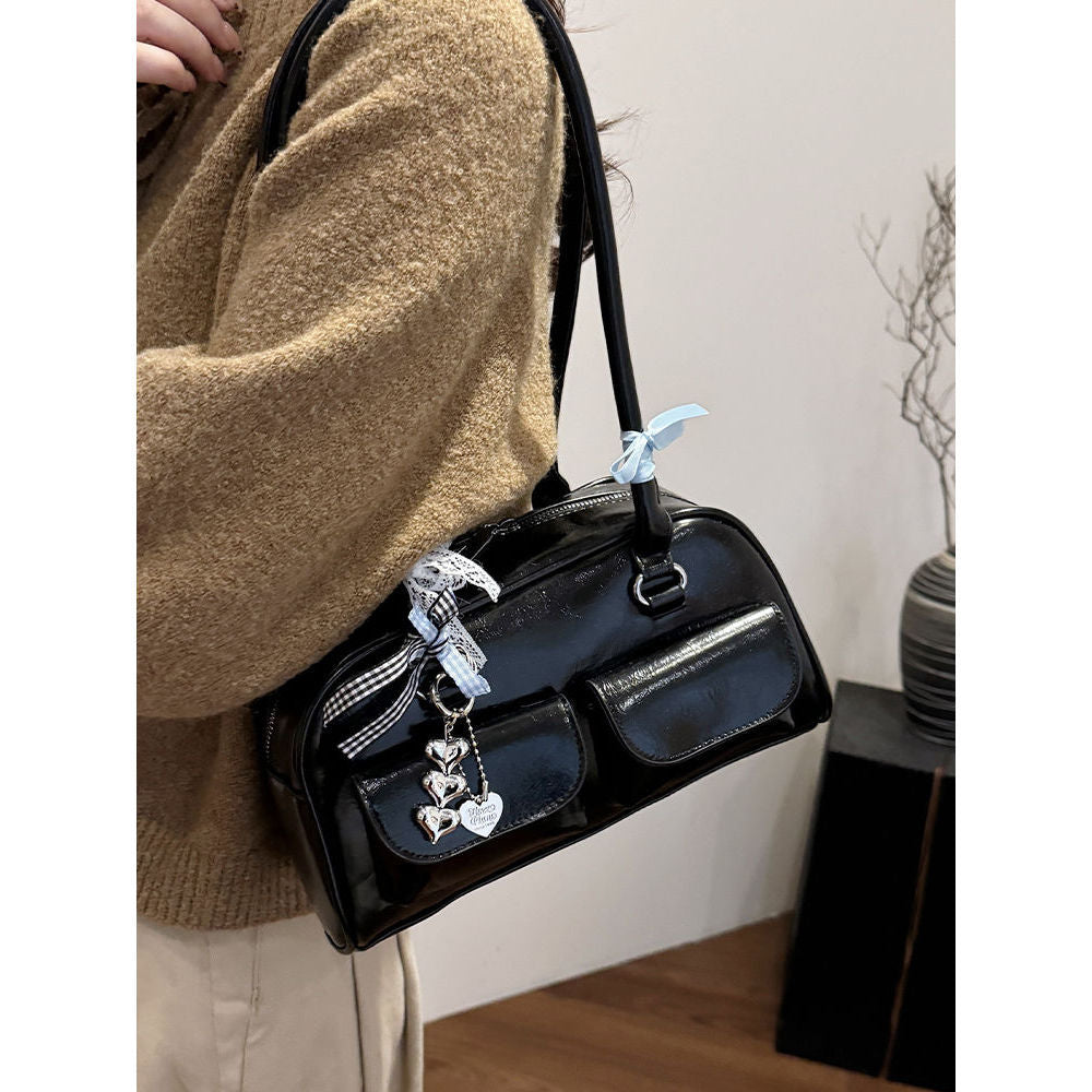Chic Dual-Pocket Handbag LoungeYard — product view 5