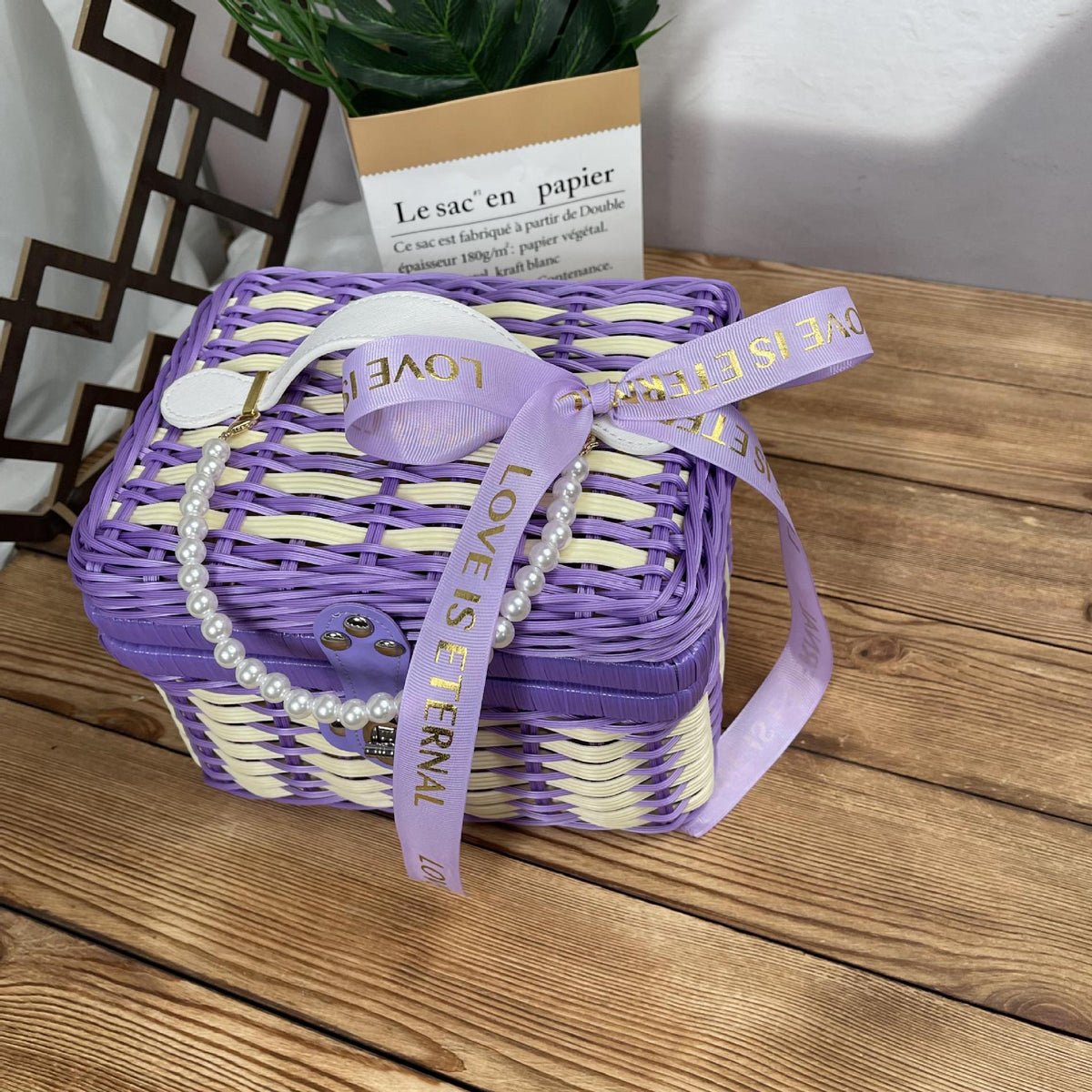 Unisex Basket Bag LoungeYard — product view 2