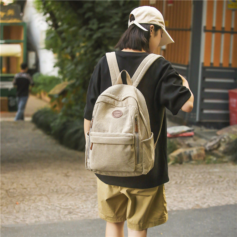 Durable Textured Backpack LoungeYard — product view 1