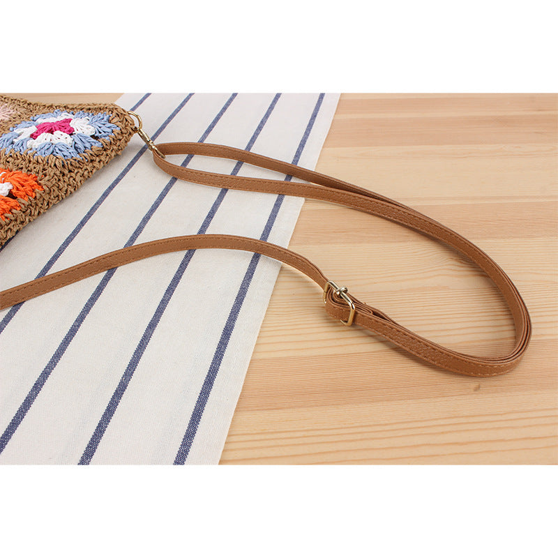 Handmade Shoulder Bag in Modern Patchwork Design LoungeYard — product view 2