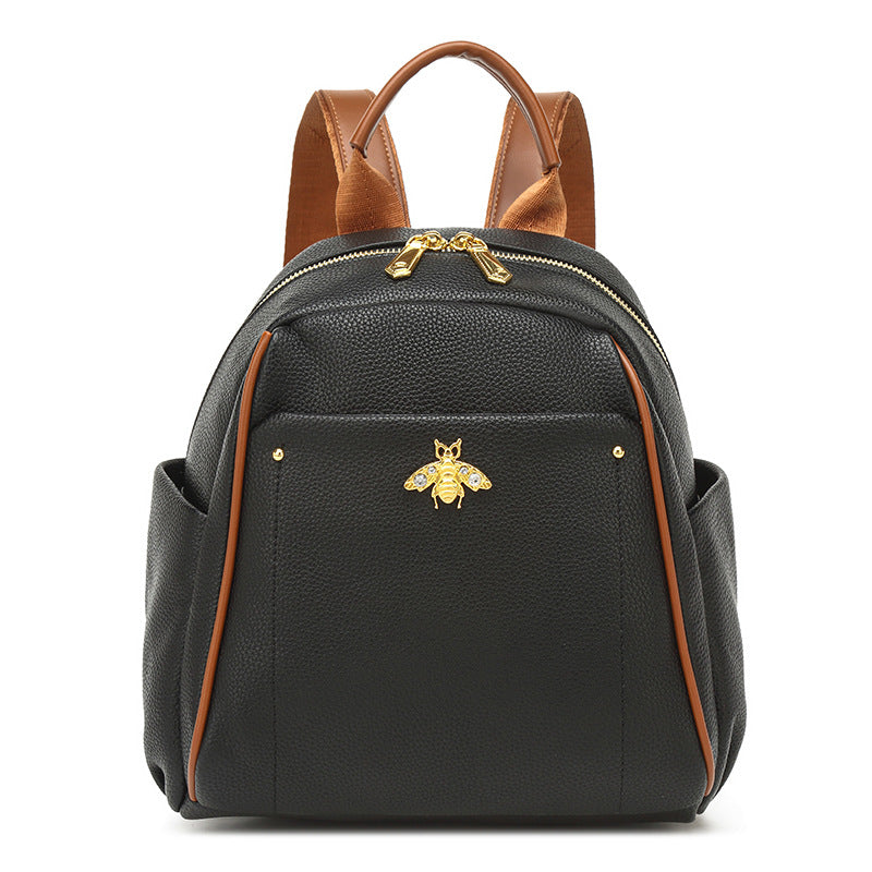 Chic Textured Mini Backpack LoungeYard — product view 7