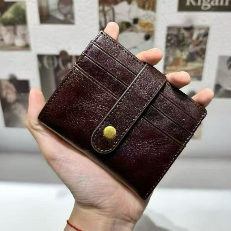 Minimalist Leather Card Holder — product view 6