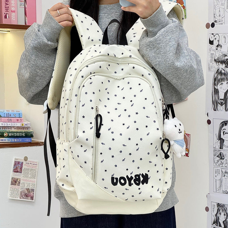 Casual Lightweight Multi-Pocket Backpack LoungeYard — product view 3