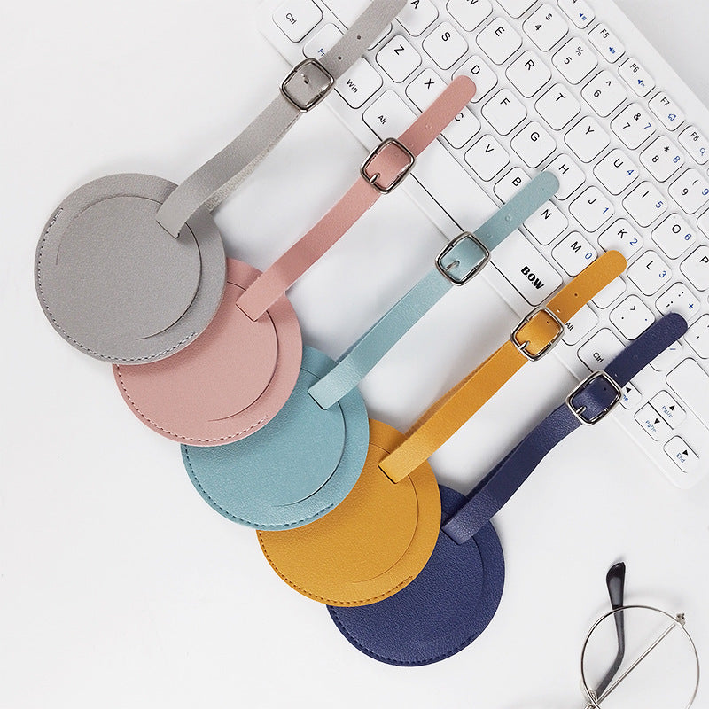 Customizable Round Luggage Tag LoungeYard — product view 3