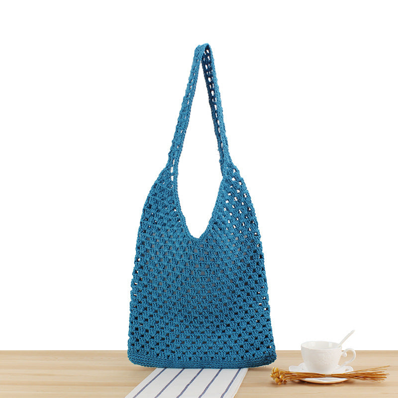 Fashionable Crochet Tote Bag LoungeYard — product view 7