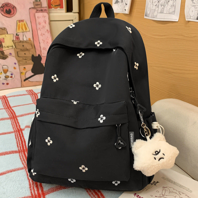 Embroidered Multi-Compartment Backpack — product view 3