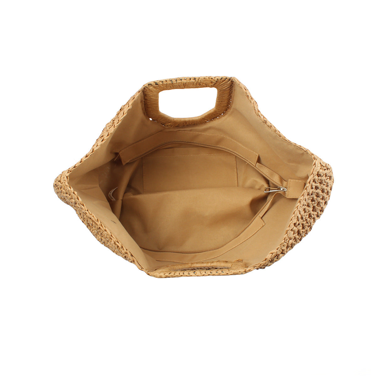 Beach bag in modern wave pattern LoungeYard — product view 4