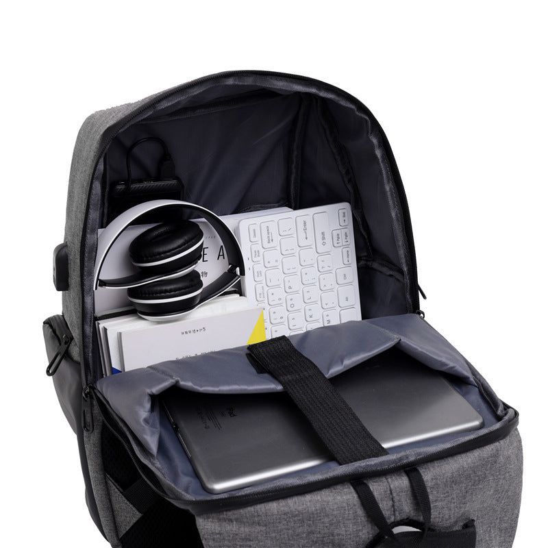 Modern backpack with innovative storage and ergonomic carrying system LoungeYard — product view 3