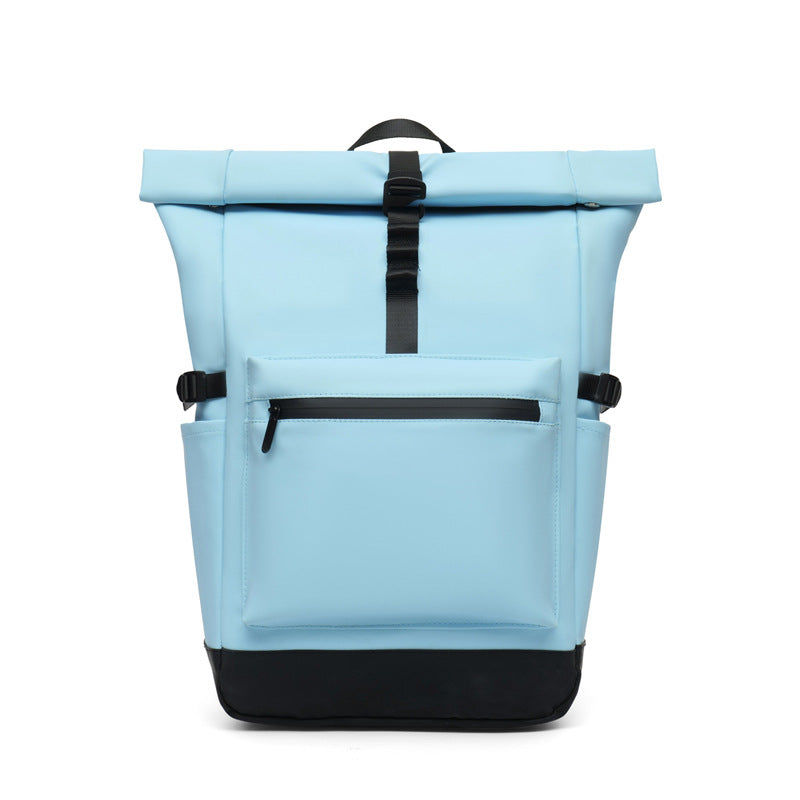 Roll-Top Waterproof Urban Backpack LoungeYard — product view 5
