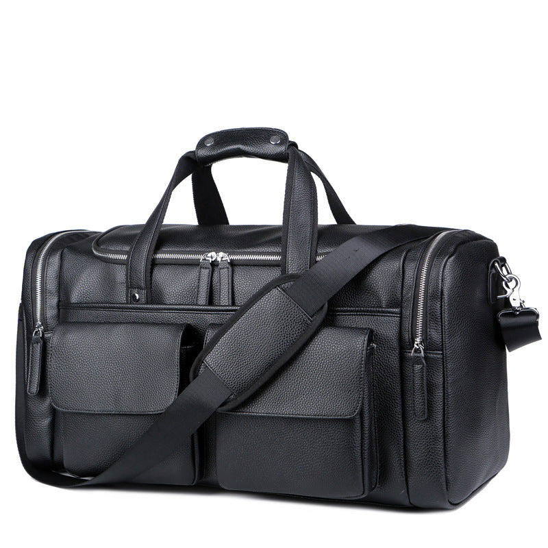 Spacious and Durable Travel Bag with Multiple Outer Pockets LoungeYard — product view 4