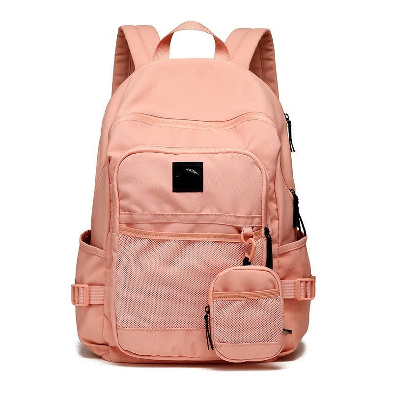 Practical everyday backpack with versatile compartment design LoungeYard — product view 2