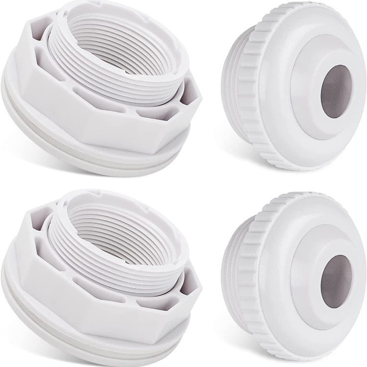 Adjustable threaded PVC toilet pan connector and waste flange adapter LoungeYard — product view 1