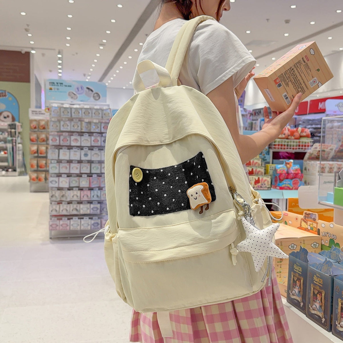 Playful Cartoon-Themed Backpack LoungeYard — product view 2