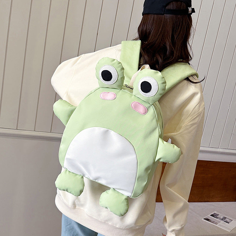 Cute Frog Backpack — product view 1