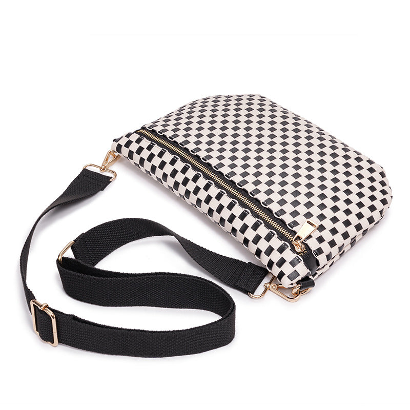 Stylish Woven Crossbody Bag LoungeYard — product view 3