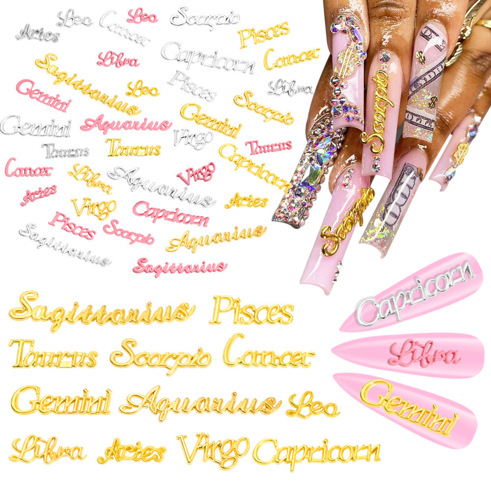 Zodiac Nail Art Charms — product view 1