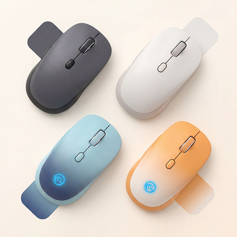 Wireless Ergonomic Silent-Click Office Mouse with Side Navigation Buttons Bowlift — product view 2