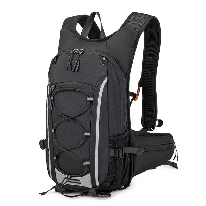 Sporty backpack with integrated hydration bladder LoungeYard — product view 5