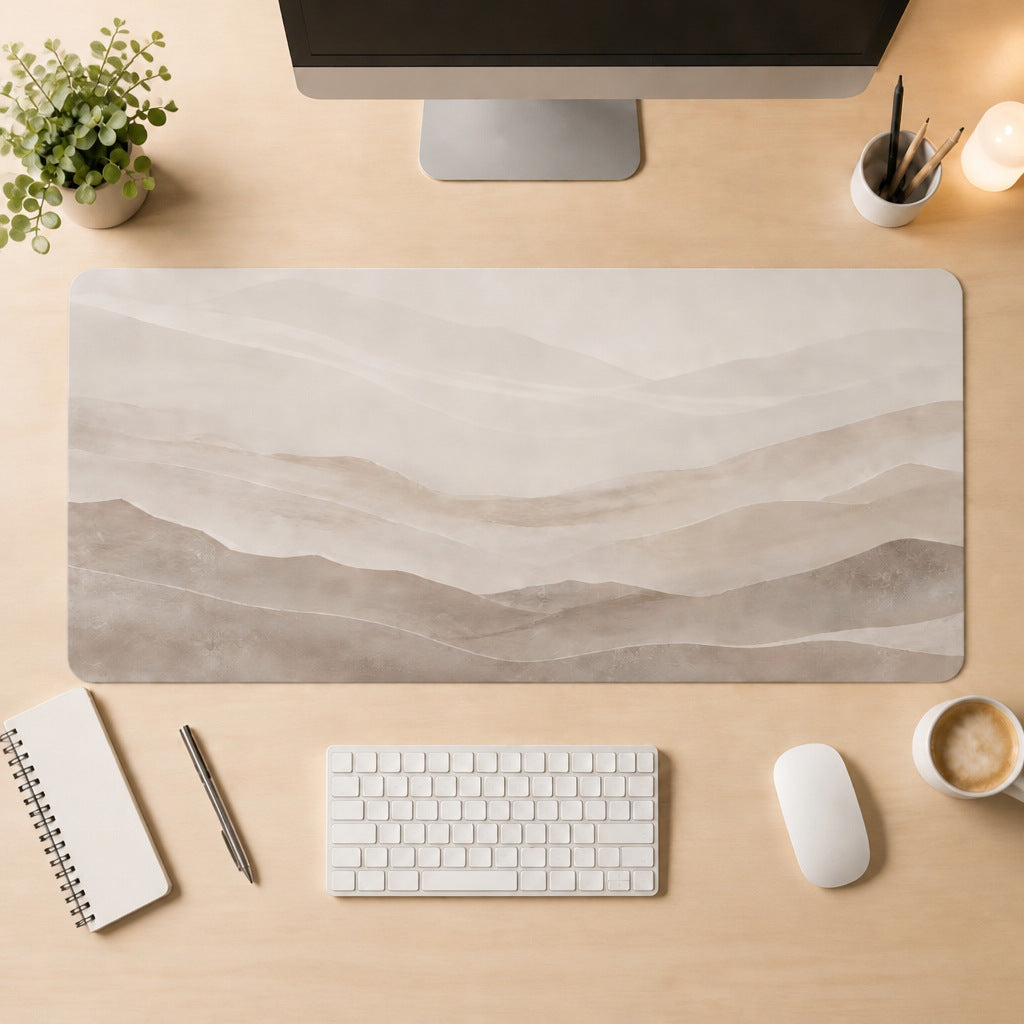 Abstract Landscape Desk Mat Bowlift — product view 1