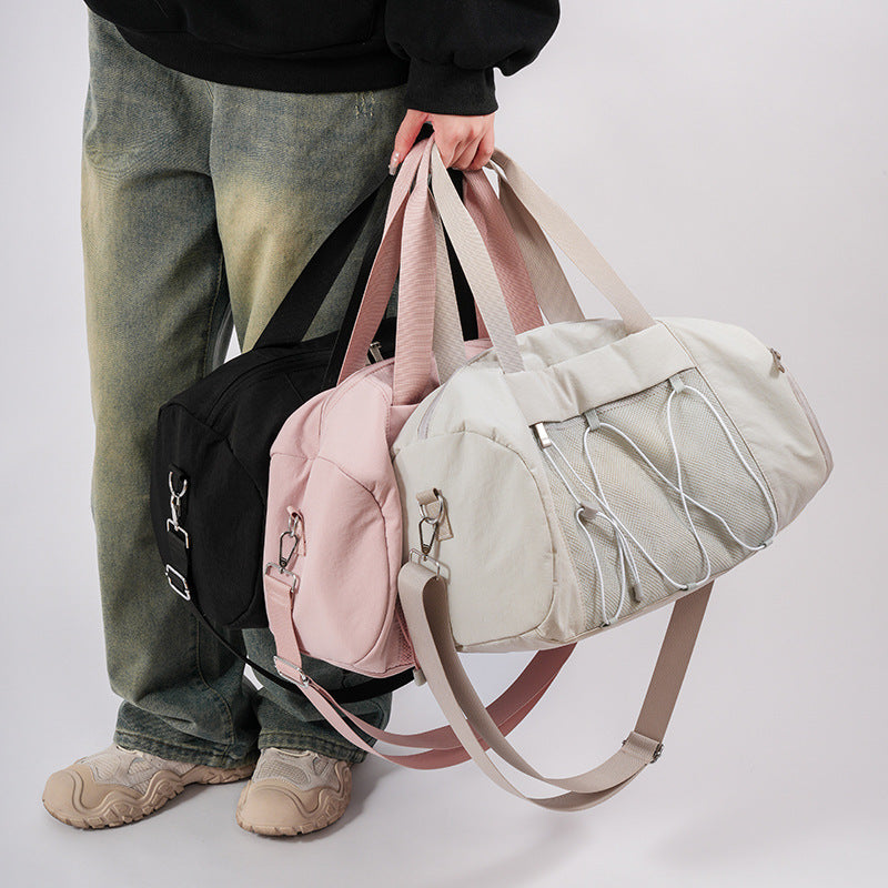 Sports gym bag with innovative compartment design LoungeYard — product view 1