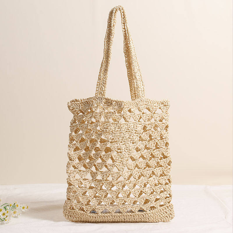 Stylish mesh tote bag LoungeYard — product view 3