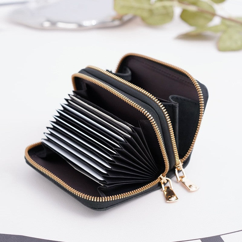 Double Folded Wallet Made of High-Quality Genuine Leather LoungeYard — product view 2