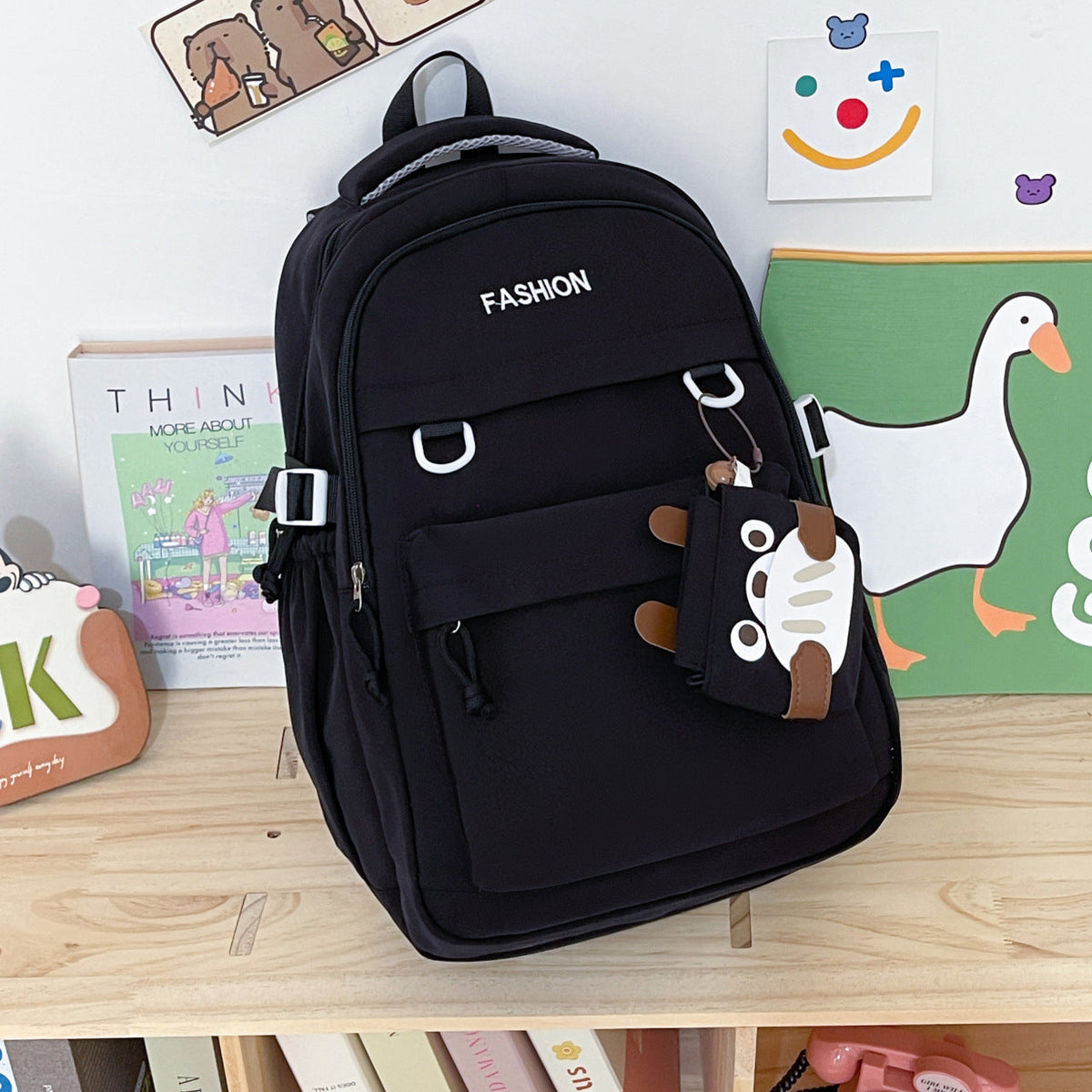 Fashionable Multi-Functional Backpack — product view 1