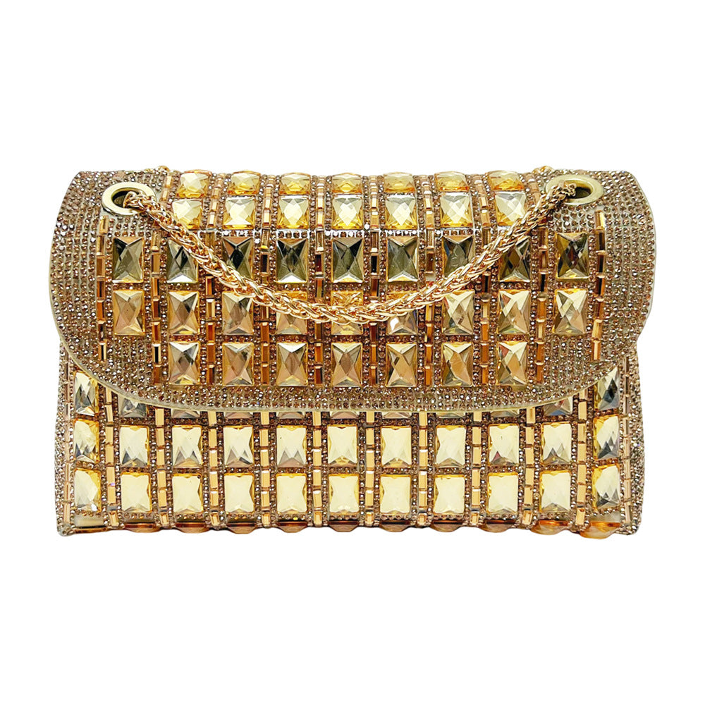 Glamorous Chain-Linked Evening Clutch — product view 5