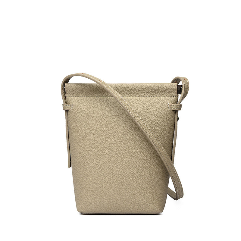 Elegant Textured Bucket Bag LoungeYard — product view 5