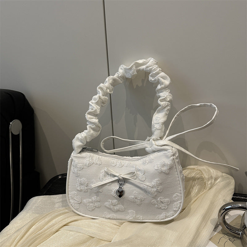 Elegant Floral Embellished Shoulder Bag LoungeYard — product view 6