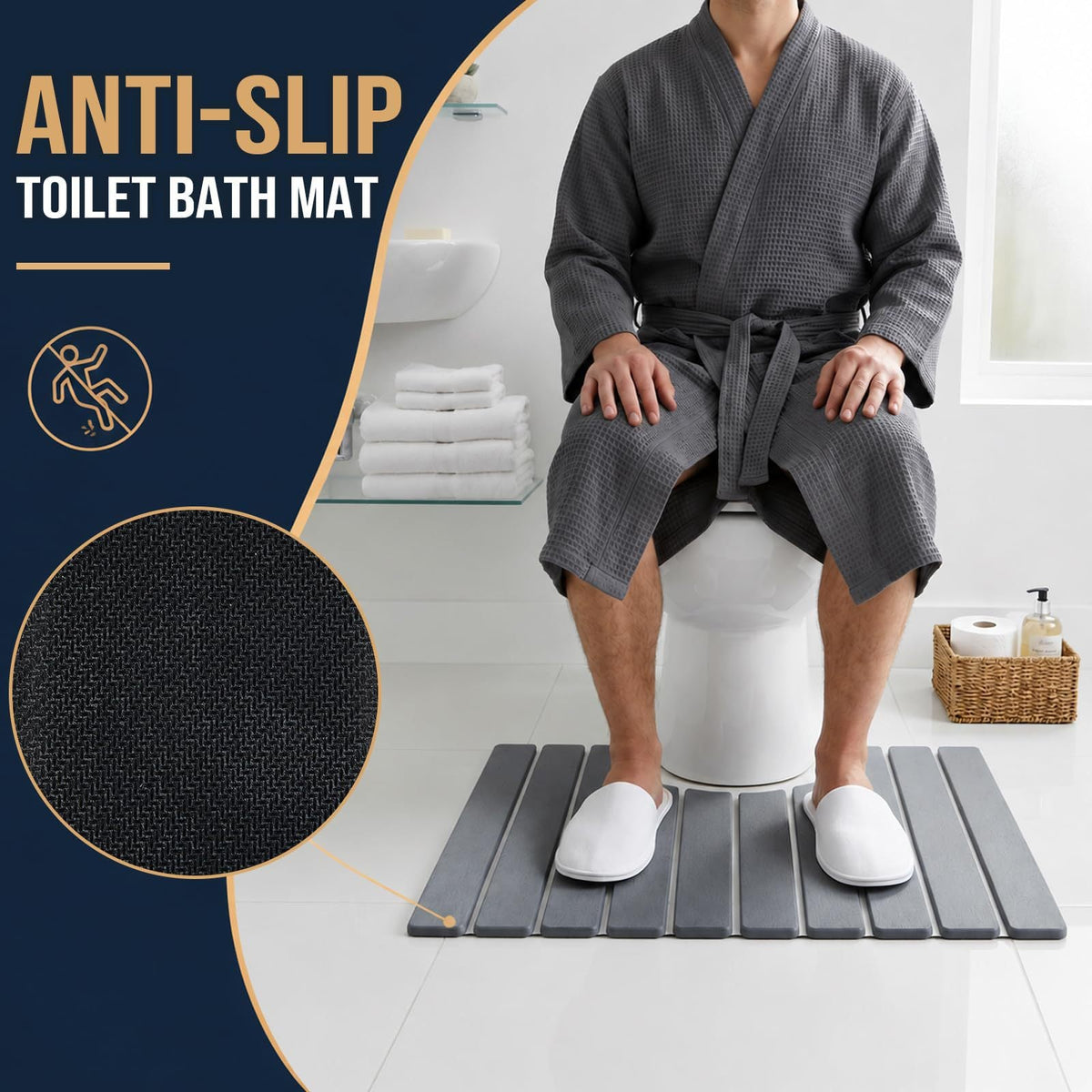 Diatomaceous Earth Bath Mat — product view 4