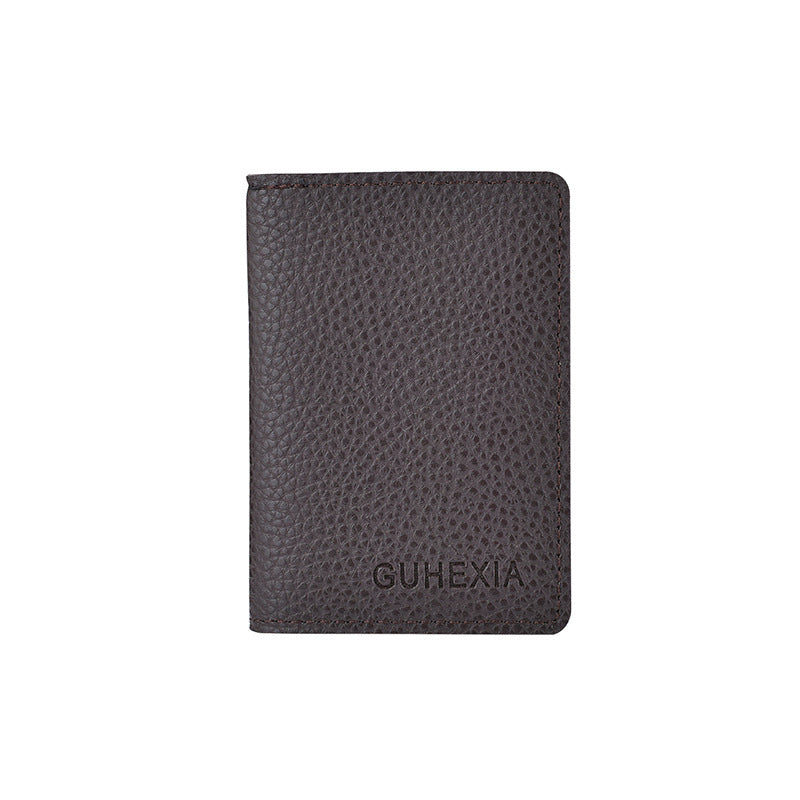 Textured Leather Cardholder LoungeYard — product view 5