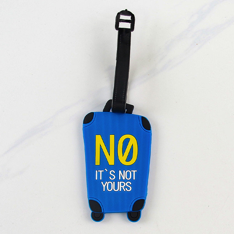 Humorous Luggage Tag LoungeYard — product view 2