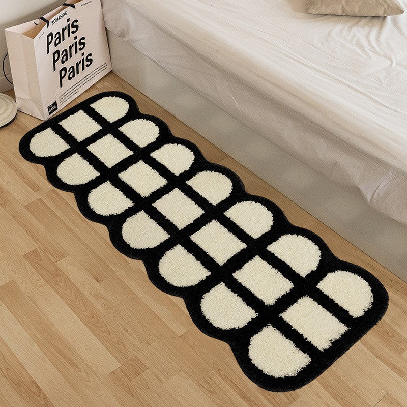 Modern Abstract Geometric Area Rug Bowlift — product view 6