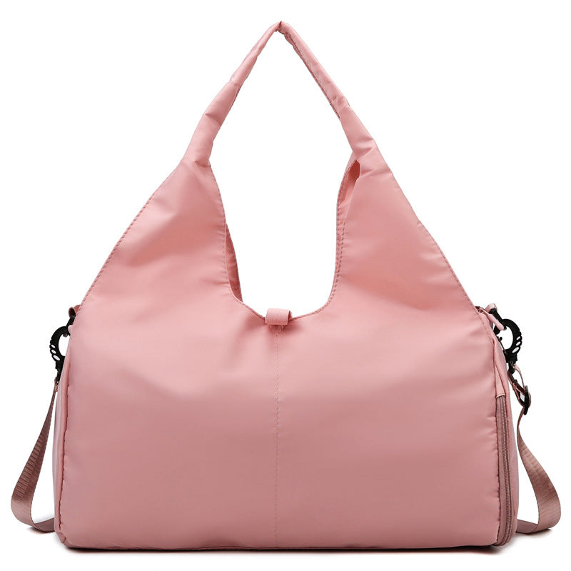 Sporty Weekend Bag With Ergonomic Carrying Handle And Versatile Compartment Setup LoungeYard — product view 3