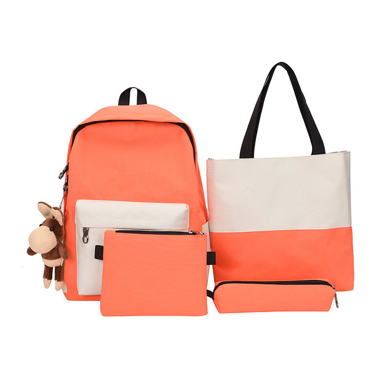 5-Piece Leisure Backpack and Tote Bag Set LoungeYard — product view 4