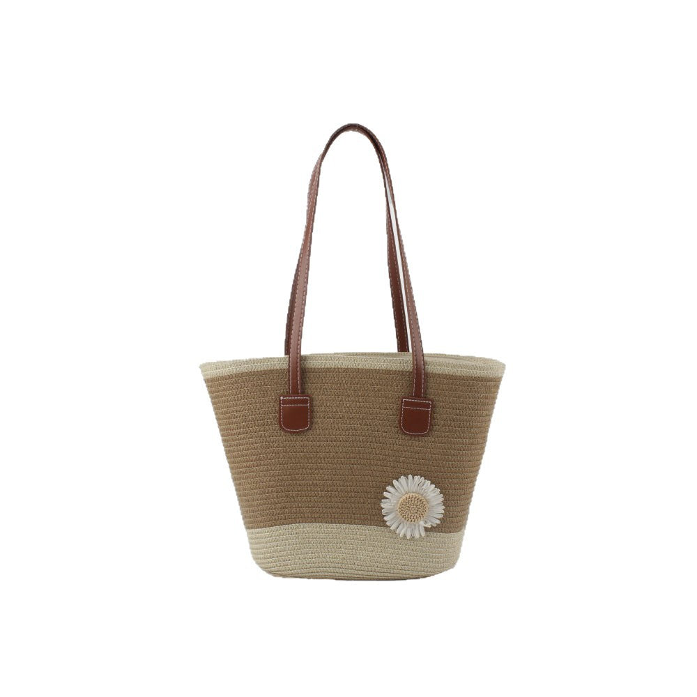 Leisurely knitted tote bag LoungeYard — product view 4
