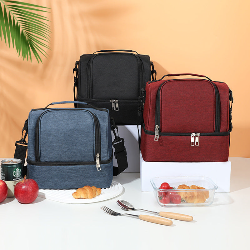Insulated Lunch Cooler Bag with Adjustable Strap — product view 2